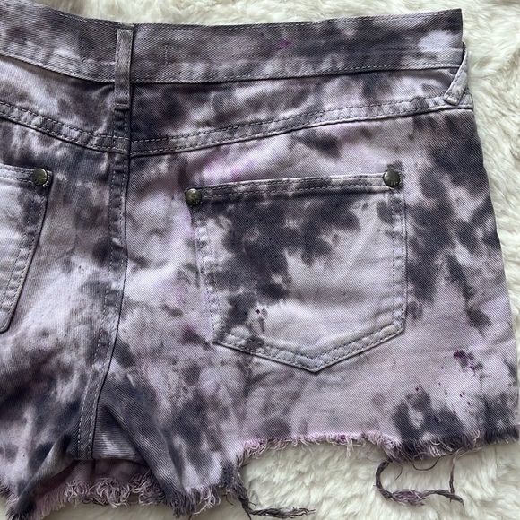 Free People Tie-Dye Women's Shorts 29 - Picture 11 of 15